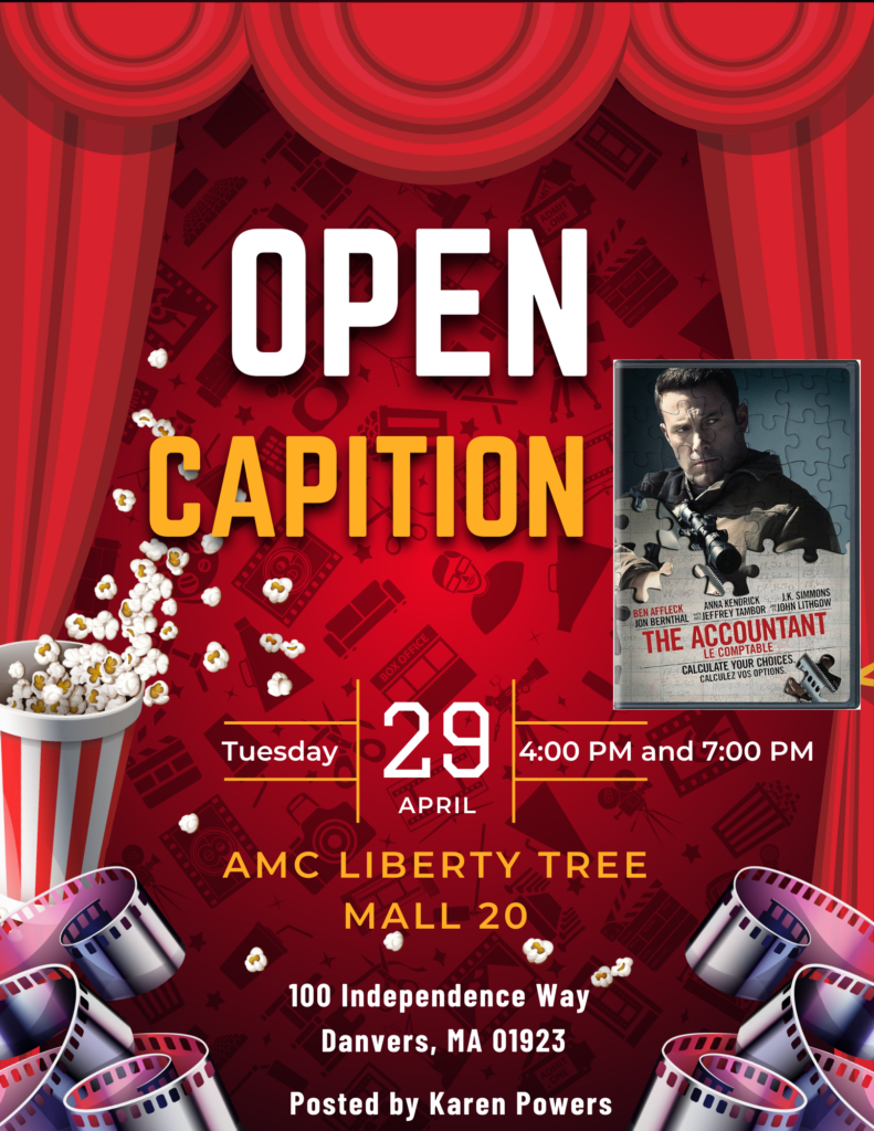 Open Caption “The Accountant”
