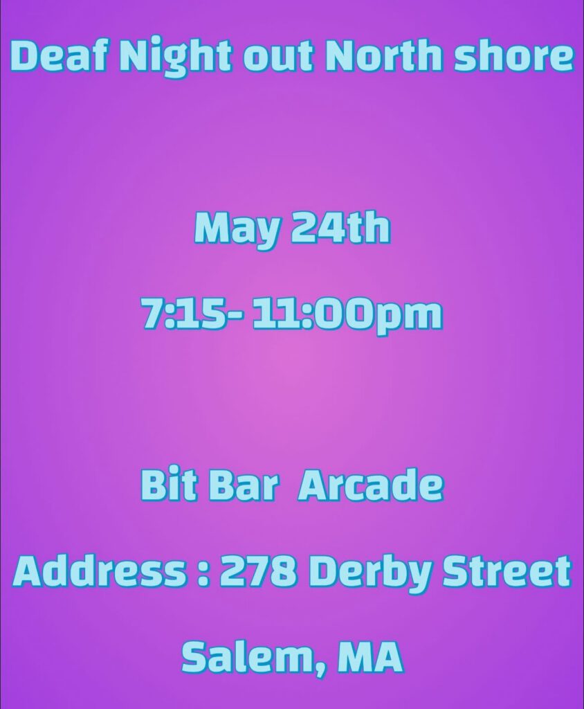 Boston Deaf Night Out North Shore