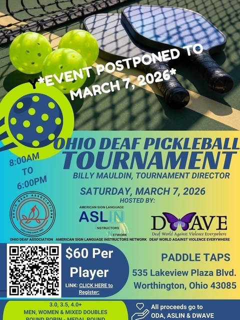 OHIO DEAF PICKLEBALL TOURNAMENT