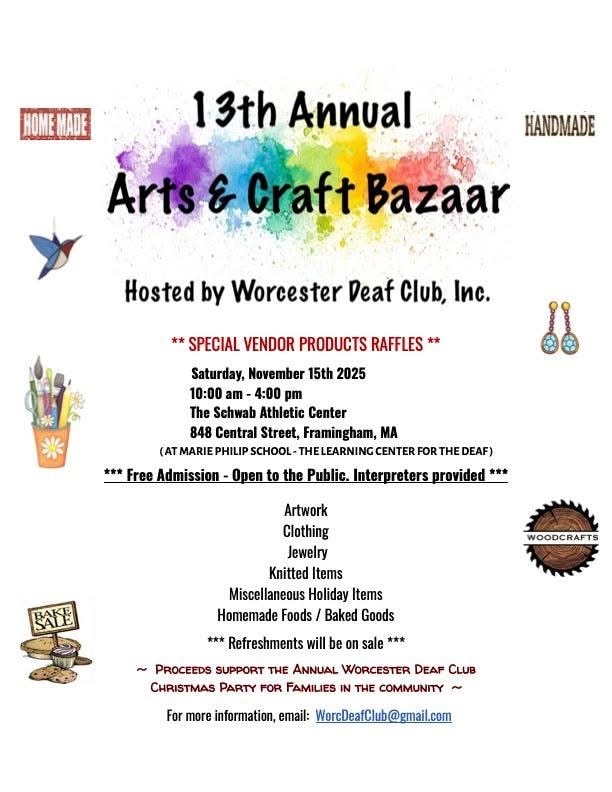 13TH Annual Arts & Craft Bazaar
