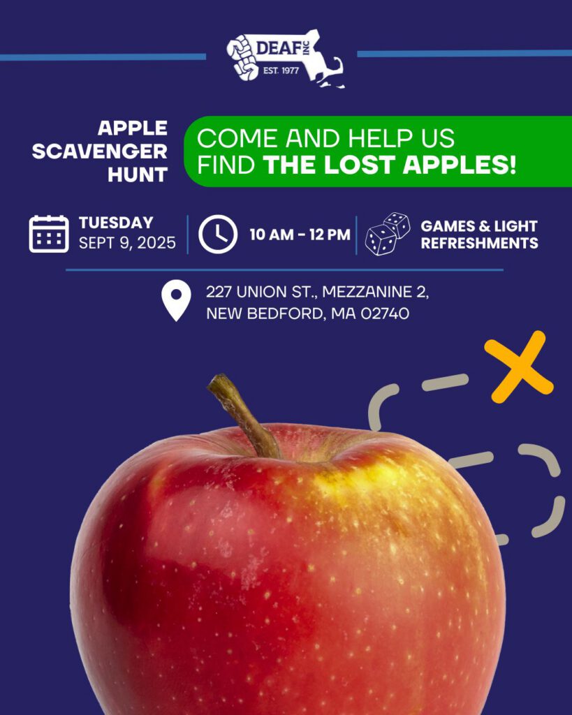 DEAF INC’S APPLE SCAVENGER HUNT