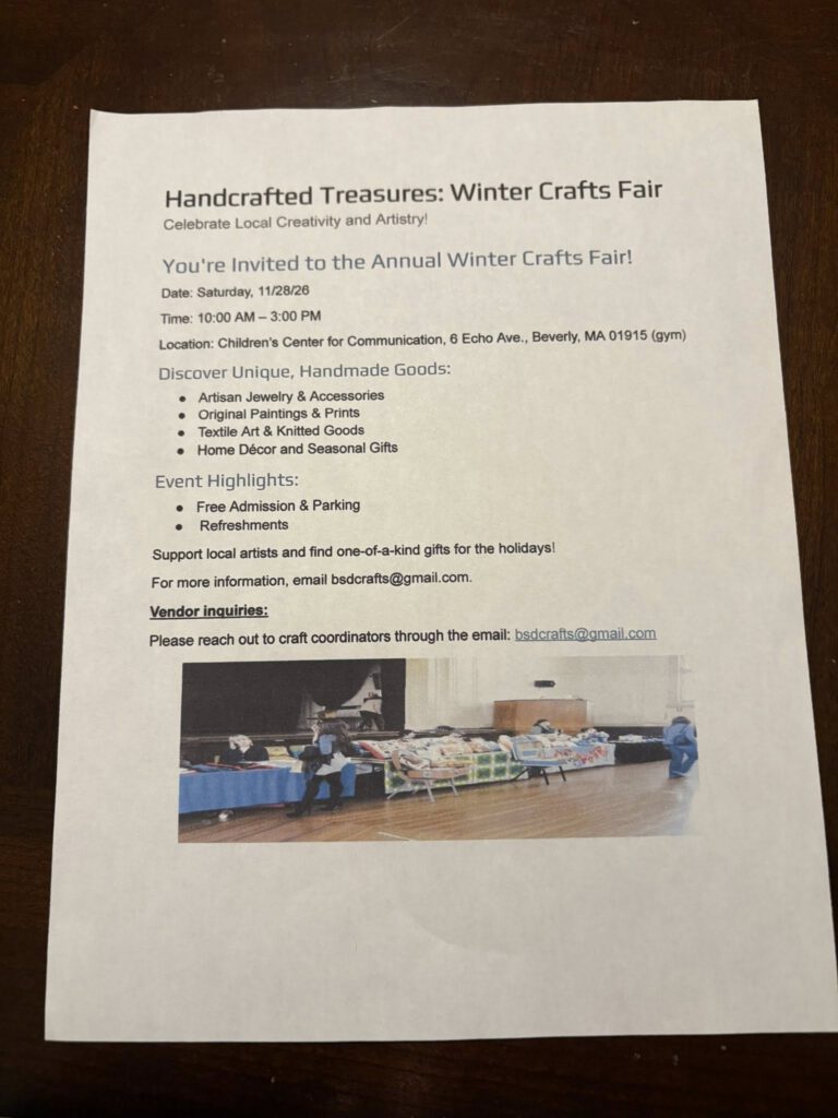 Craft Fair in the Gymnasium