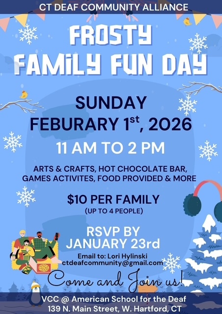 FROSTY FAMILY FUN DAY