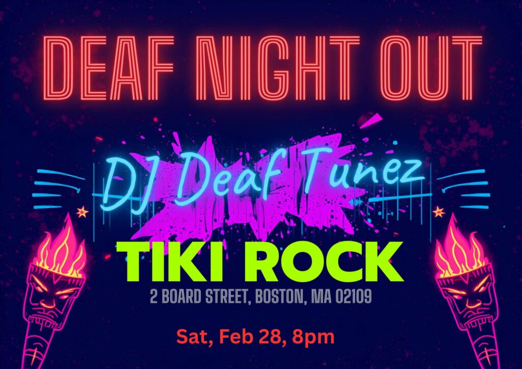 DEAF BOSTON NIGHT OUT