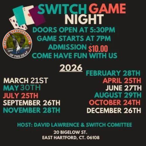 SWITCH GAME NIGHT