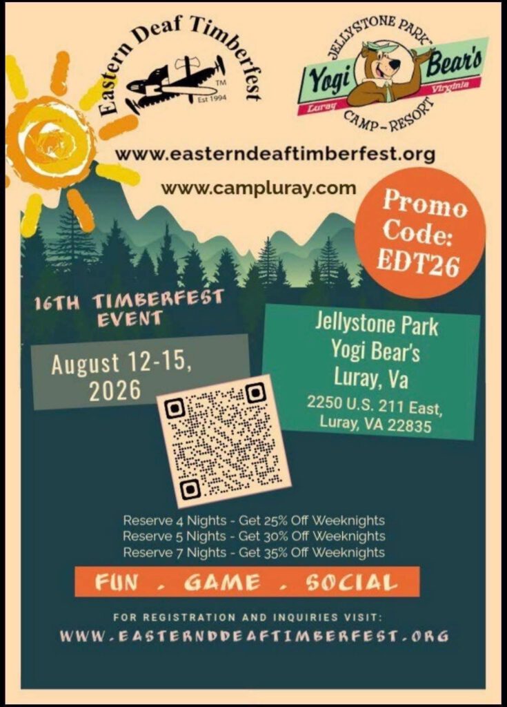 EASTERN DEAF TIMBERFEST