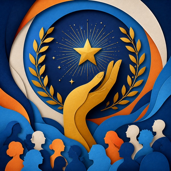 The Golden Hand Award (NAD’s Award) artwork